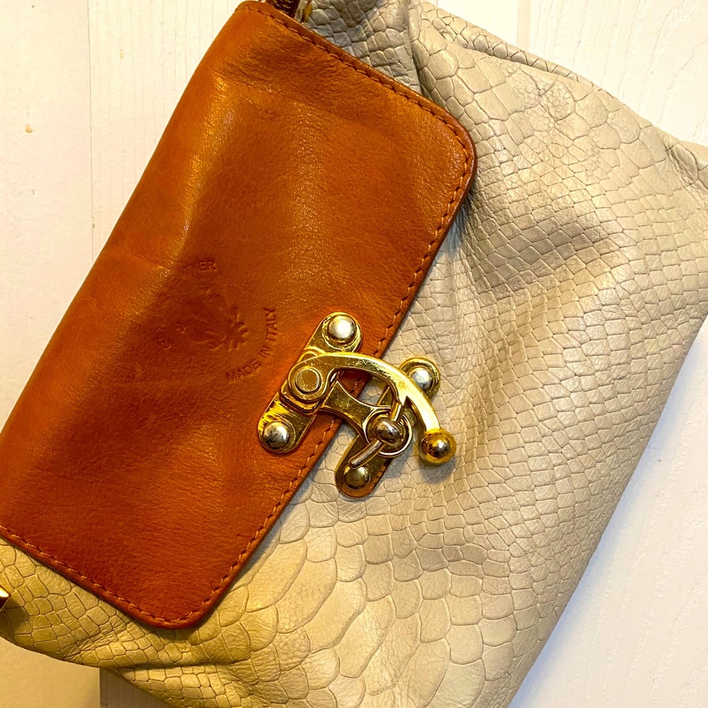 Real Italian leather purse.